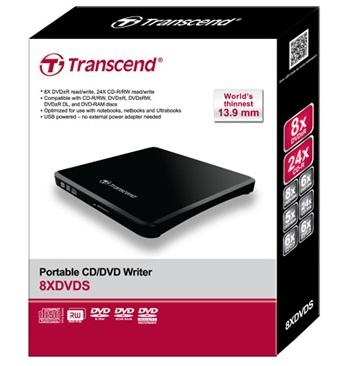Ультратонкий портативный DVD-привод от Transcend